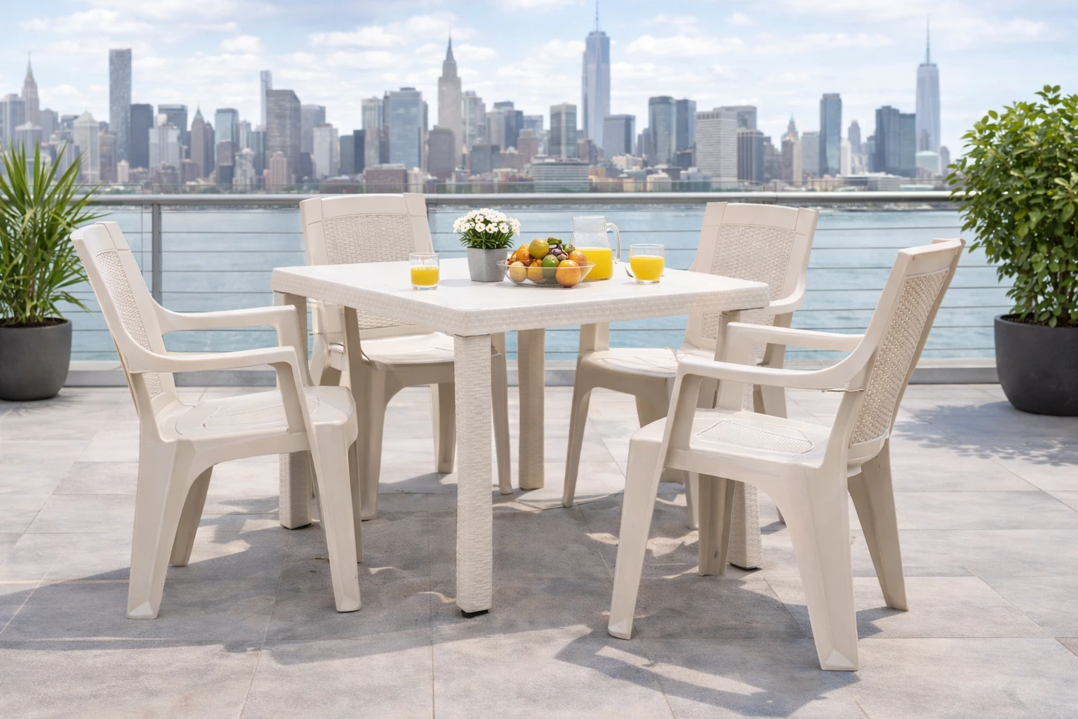 Guía práctica para tu hogar: Cómo elegir el mejor juego de comedor de plástico según el tamaño de tu espacio en El Salvador